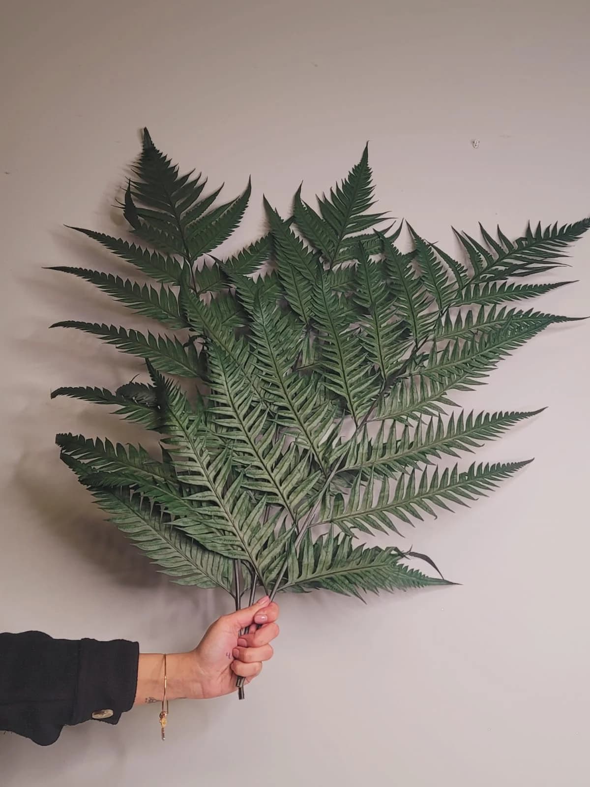 2.5FT Green Fern/Burnt Orange/Yellow/Burgundy/Branches/Centerpiece decor/Winter/Decoration Branches/Branches/Glitter Branches/Silver Branch