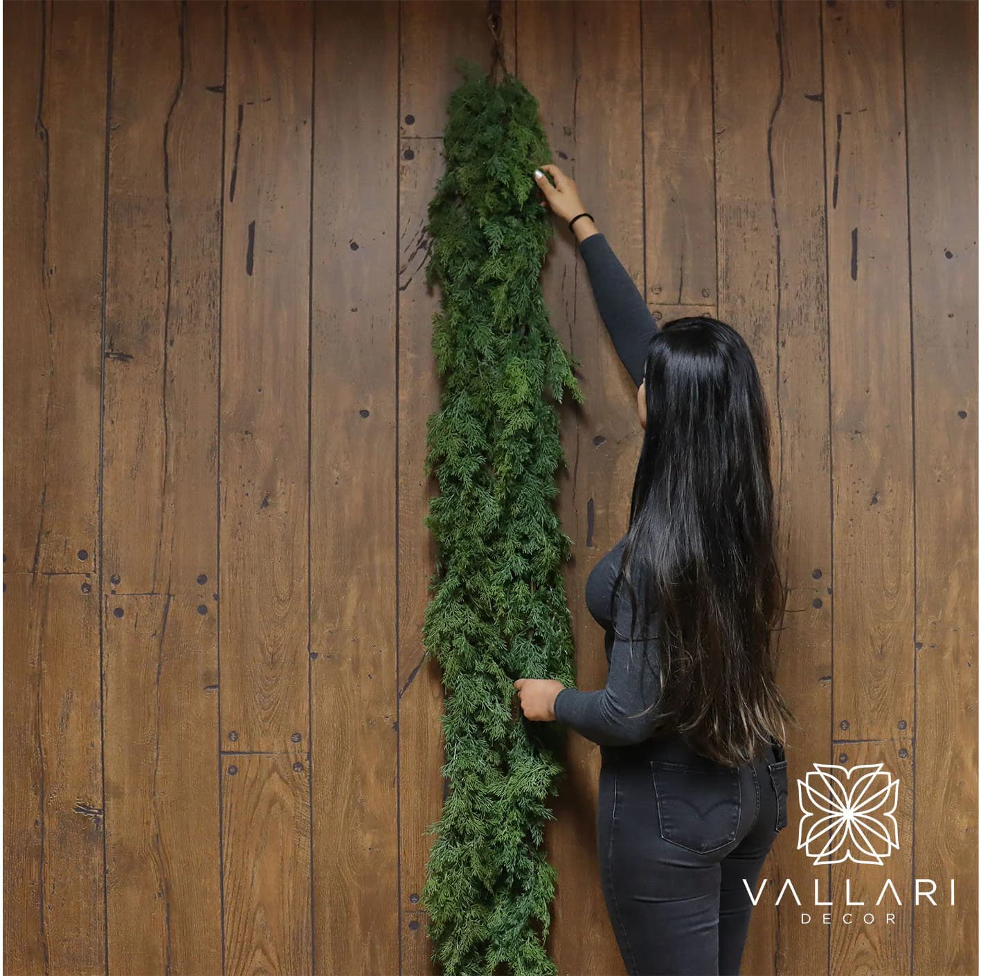 THICK 36"/67"/88" Real Touch Cedar Garland/Vines For Wedding/Greenery/Wedding Centerpieces/Home Decor/Faux Vines/Silk Vines/Garlands