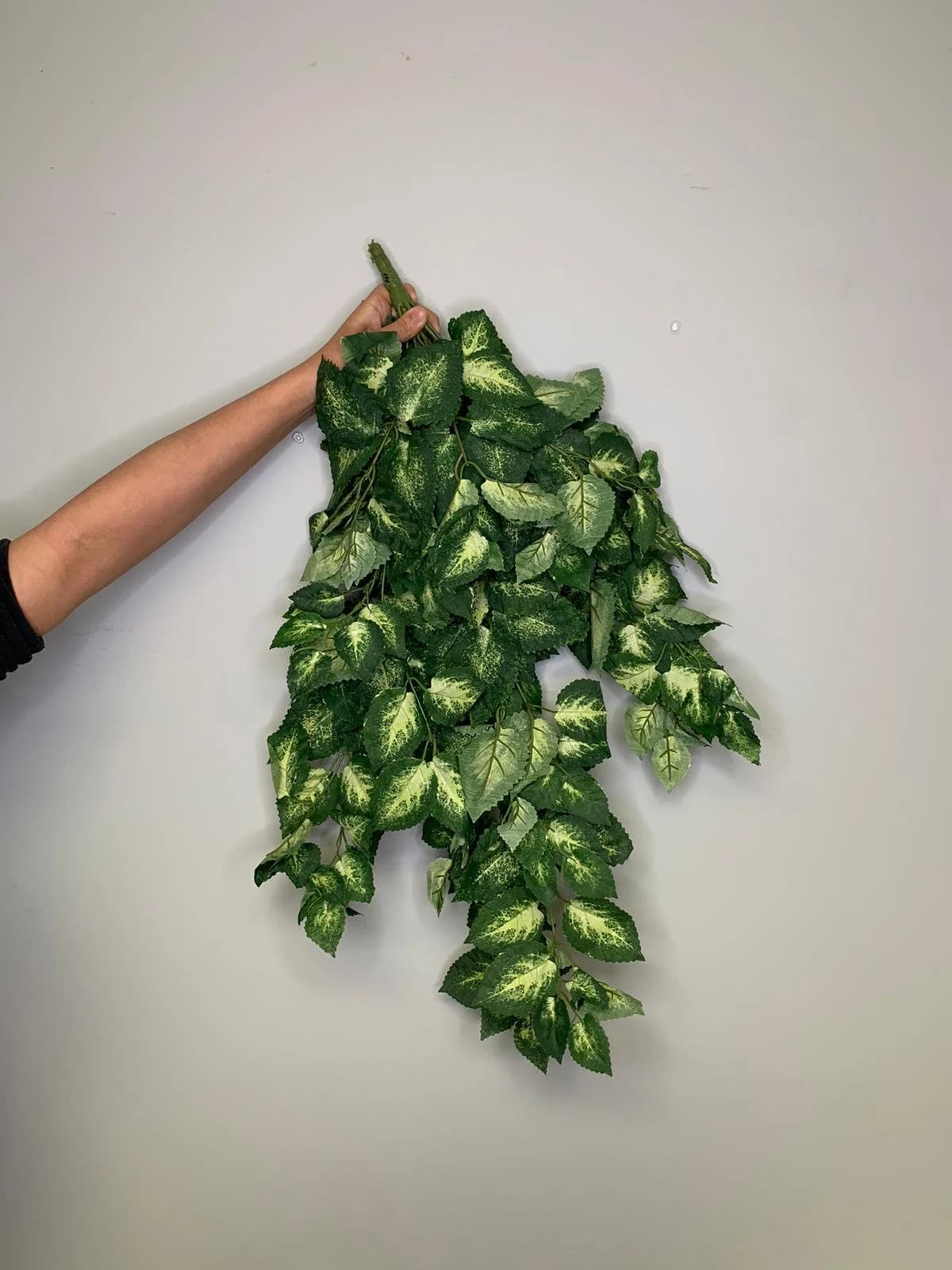 Dumbcane Faux Bushel/Mother in law plant/ Foliage Bushel/Vines For Wedding/Greenery/Wedding Centerpieces/Home Decor/Faux Vines/GreenGarlands