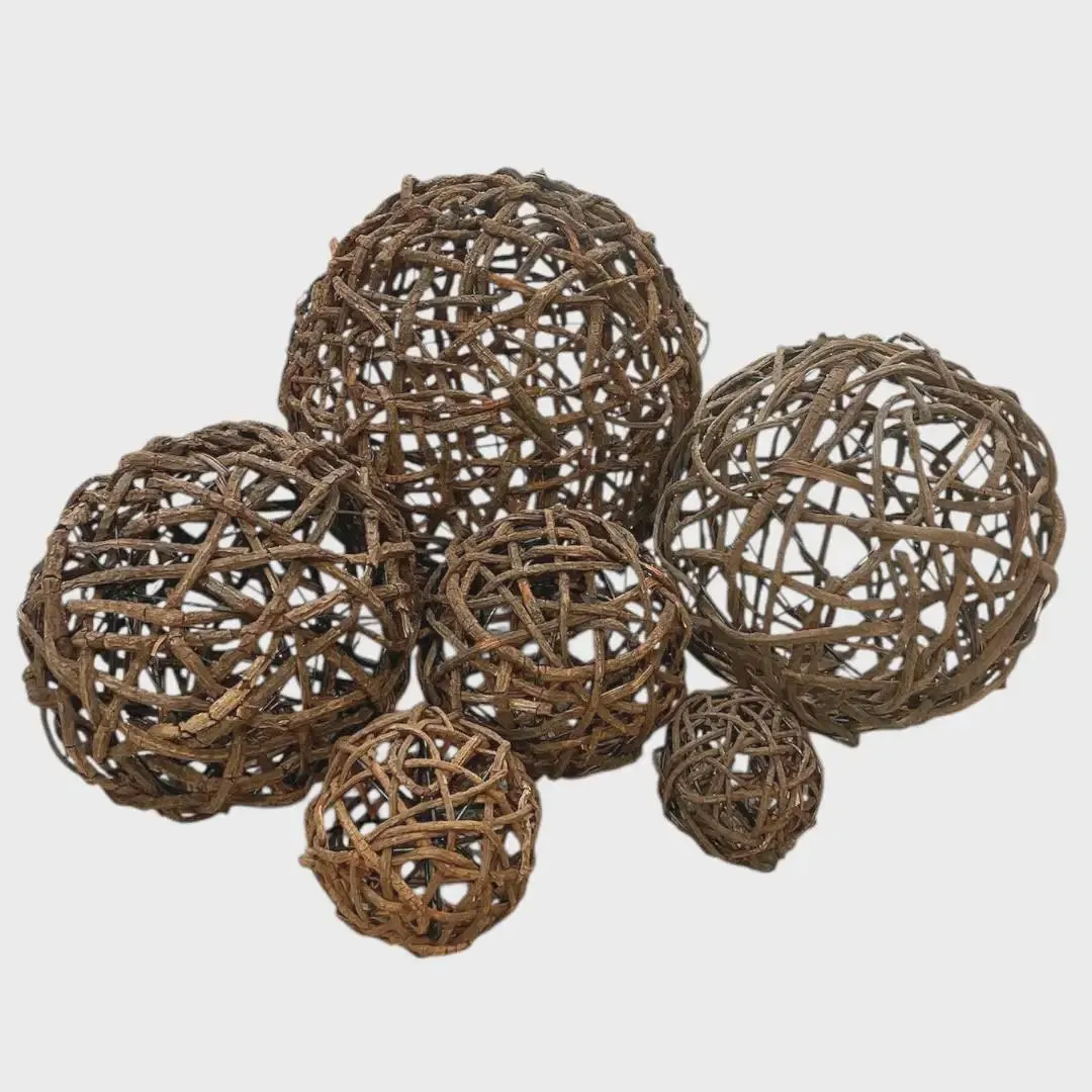 Natural Vine Ball/Decorative Balls/Rustic Decor Ideas/Rustic Ball Filler/Wicker Decoration/Rustic Table Decor/Rustic decor/Vine balls