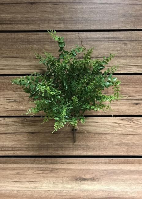 18.5" Fern Bush/Faux Spray/Autumn Decor/Holiday Decor/Fall Decor/Thanksgiving Decor/Wedding Decor