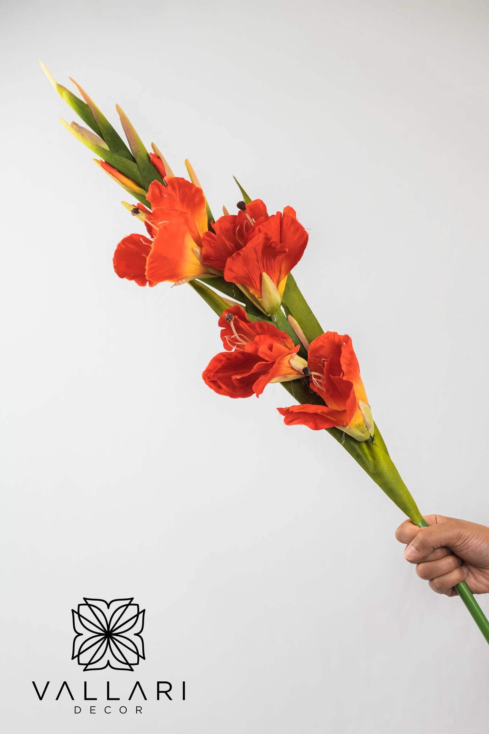 Gladiolus Flower Orchids/Orange/Purple/Pink/White/Wedding Centerpieces/Home Decor/Faux Flowers/Silk Flowers/Flower Bouquet