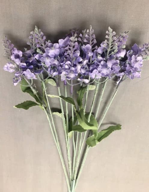 Purple Lavender Stem/Sprays/Succulents/Purple Lavender/ Wedding Centerpieces/Home Decor/Faux Flowers/Silk Flowers/Flower Bouquet
