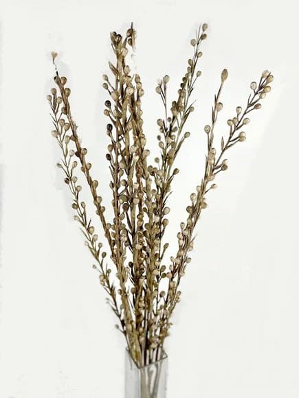 12pcs 24" Gold Wash Moti Sticks/Decorative Balls/Rustic Decor/Home Decoration/Home Decor/Winter Wedding/Wedding Centrepiece/DIY wedding