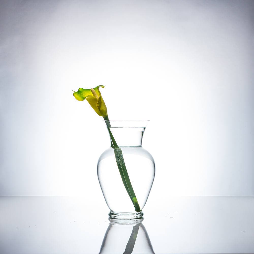 Calla Lily/Green/Purple/Wedding Centerpieces/Home Decor/Faux Flowers/Silk Flowers/Flower Bouquet
