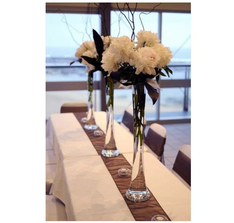 6 pcs 16-20-24-28-32" Round base Eiffel/Eiffel Tower vases/ Lily vase/Tall Centerpiece/Flower Holder/Feather Centerpiece/Tall vase