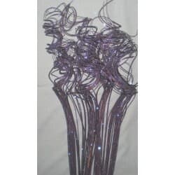 25" Sparkly Purple Curly Twigs/Branches/Centerpiece decor/Decoration Branches/Red Branches/Sparkle Branches/Silver Branches