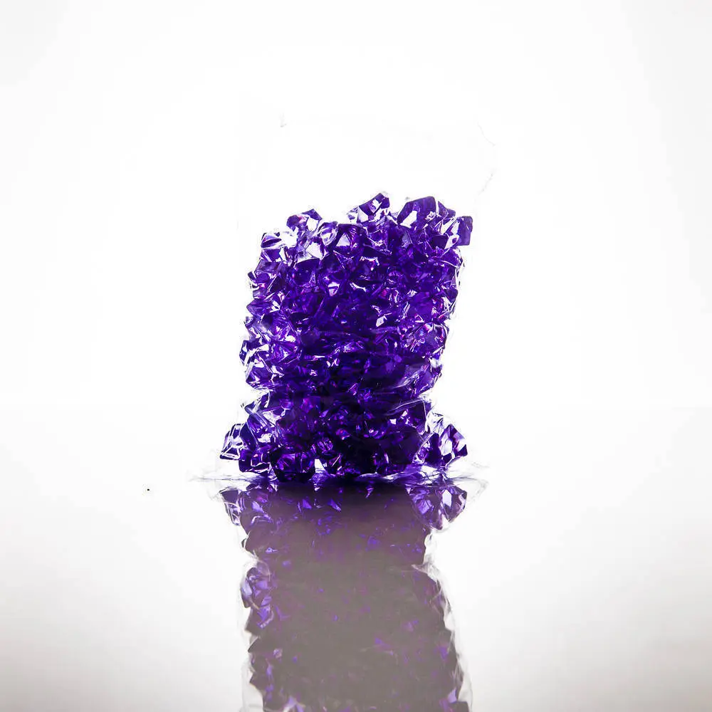 Turquoise/Pink/Purple/Green/Red Bling Acrylic Ice Rocks / Display Ice stones/ Table Confetti/ Vase Filler/ Crushed ice/Vase Filler/Beads