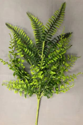 Green Fern Spray/Sprays/Greenery/Succulents/Terrarium Decor/Wedding Centerpieces/Home Decor/Faux Flowers/Silk Flowers/Flower Bouquet