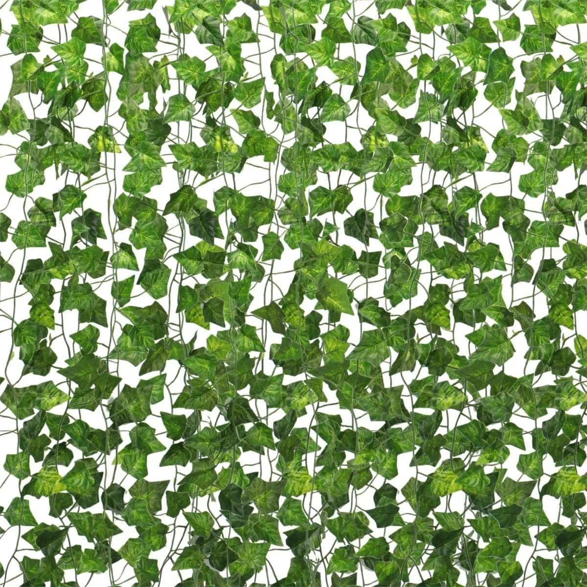 12 pcs Faux Ivy Garlands/Vines For Wedding/Greenery/Wedding Centerpieces/Home Decor/Faux Vines/Silk Vines/Garlands