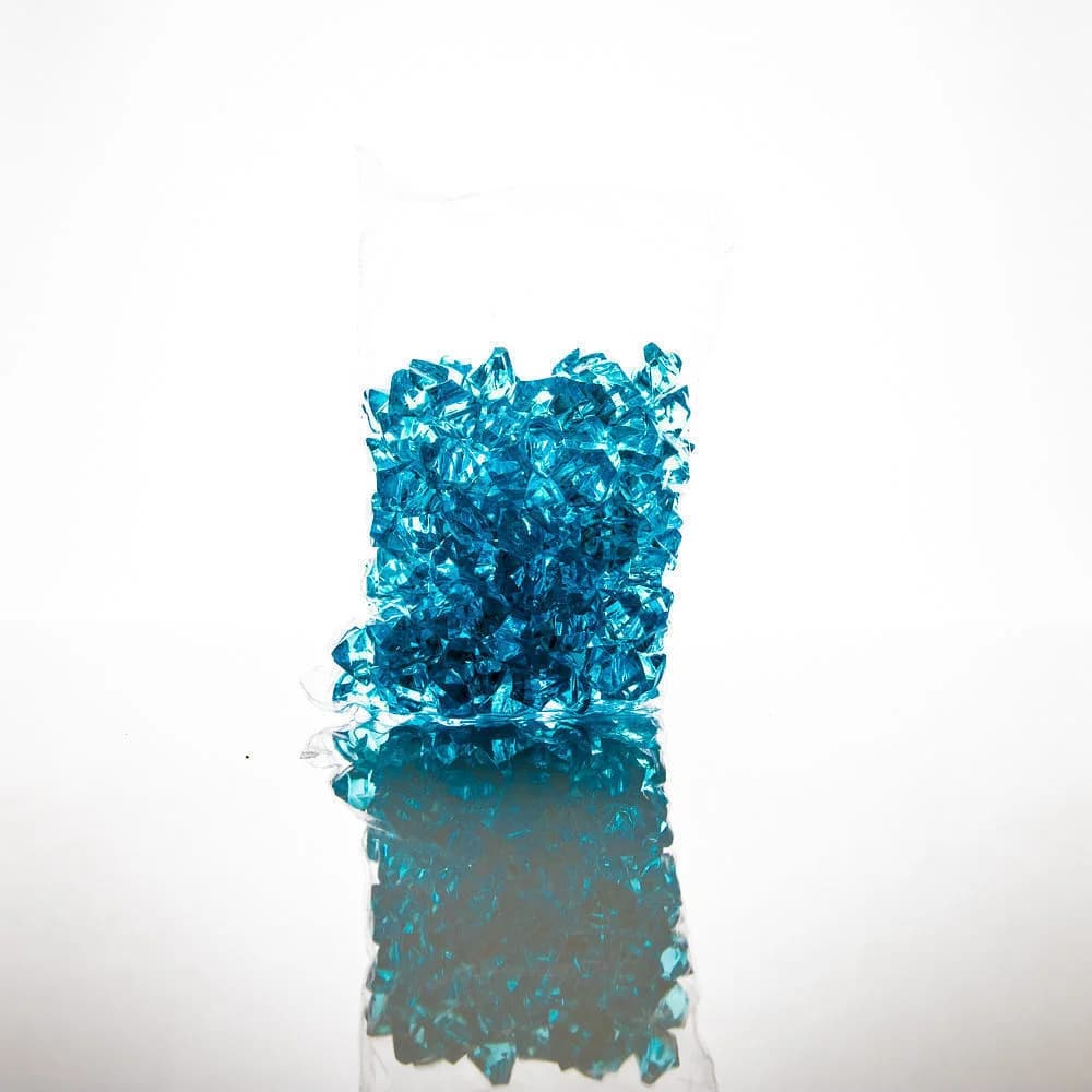 Turquoise/Pink/Purple/Green/Red Bling Acrylic Ice Rocks / Display Ice stones/ Table Confetti/ Vase Filler/ Crushed ice/Vase Filler/Beads