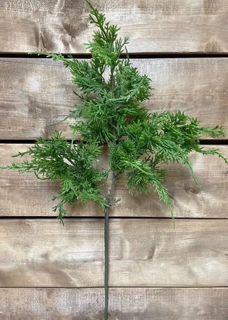 21" Fresh Touch Northern White Cedar Spray/Sprays/Fall Sprays/Red Berry/Faux Spray/Autumn Decor/Holiday Decor/Fall Decor/Table Decor