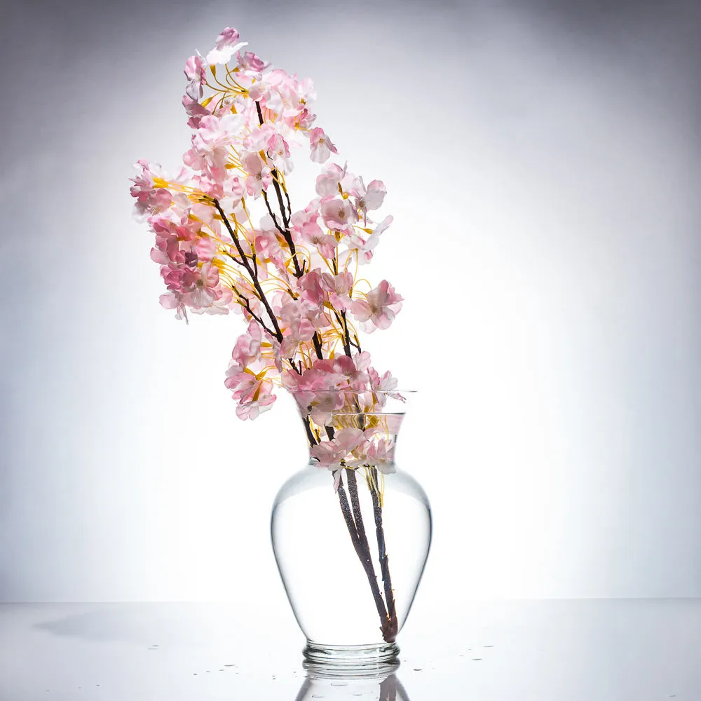 Pink Cherry Blossom/White Apple blossom, Blue Cherry Blossom/Wedding Centerpieces/Home Decor/Faux Flowers/Silk Flowers/Flower Bouquet