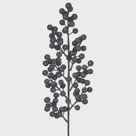 24" Glitter Berry Spray/Sprays/Wedding Decor/Holiday Decor/Fall Decor/Table Decor/Cedar Spray/Natural Spray/DIY Craft/Holiday DIY