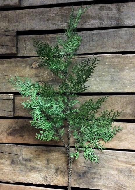 40" Glitter Cedar Spray/Faux Spray/Autumn Decor/Holiday Decor/Fall Decor/Thanksgiving Decor/Wedding Decor