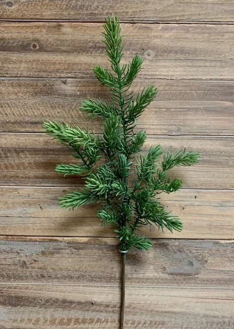 25" Fresh Touch Norway Spruce Branch/Sprays/Fall Sprays/Red Berry/Faux Spray/Autumn Decor/Holiday Decor/Fall Decor/Table Decor