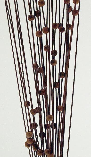33" Brown Pearl Bamboo Sticks/Decorative Balls/Rustic Decor/Home Decoration/Home Decor/Bamboo Sticks/Winter Wedding/Wedding Centrepiece