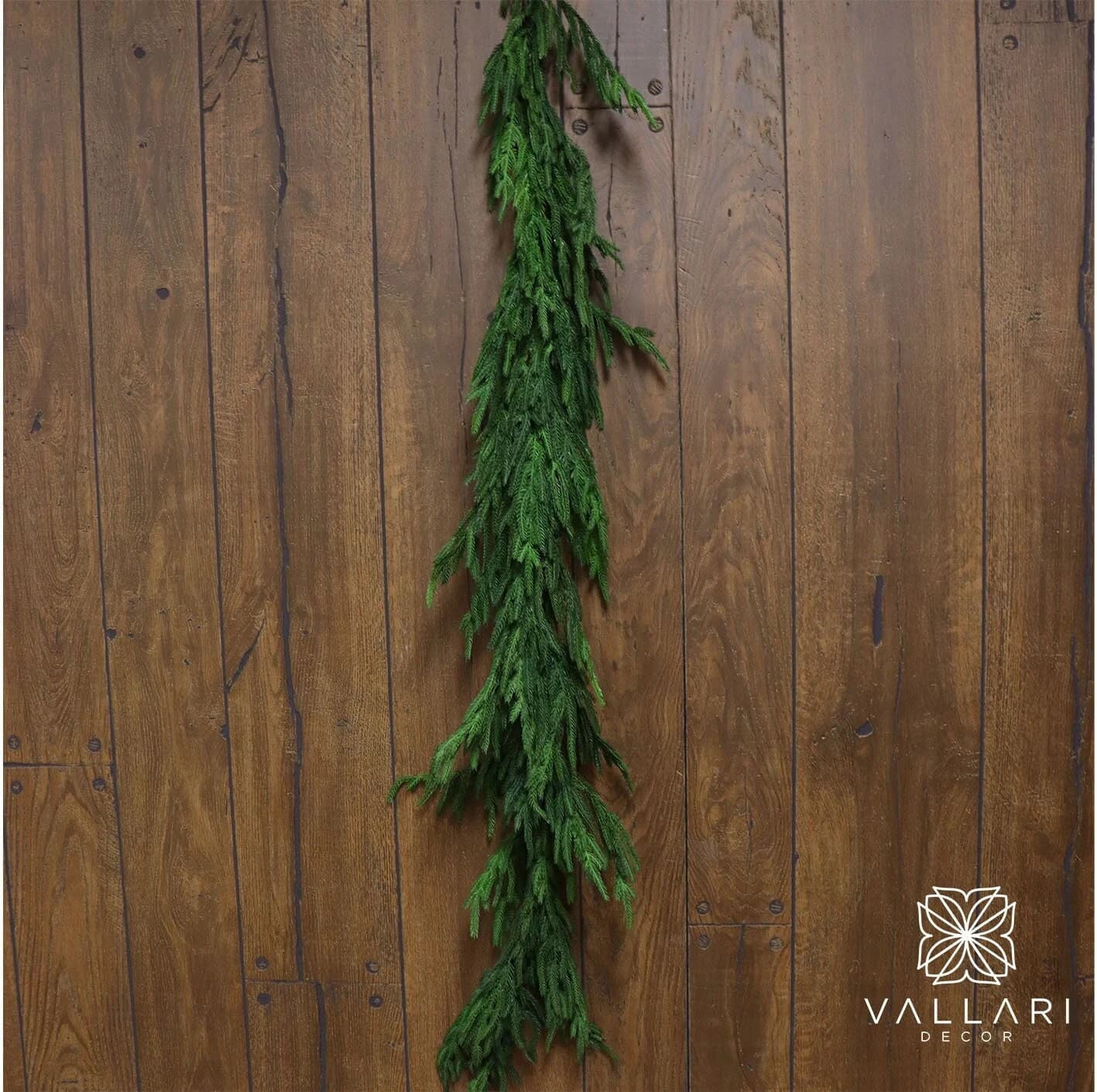 68" Fresh Touch Norfolk Pine Garland/Vines For Wedding/Greenery/Wedding Centerpieces/Home Decor/Faux Vines/Silk Vines/Garlands