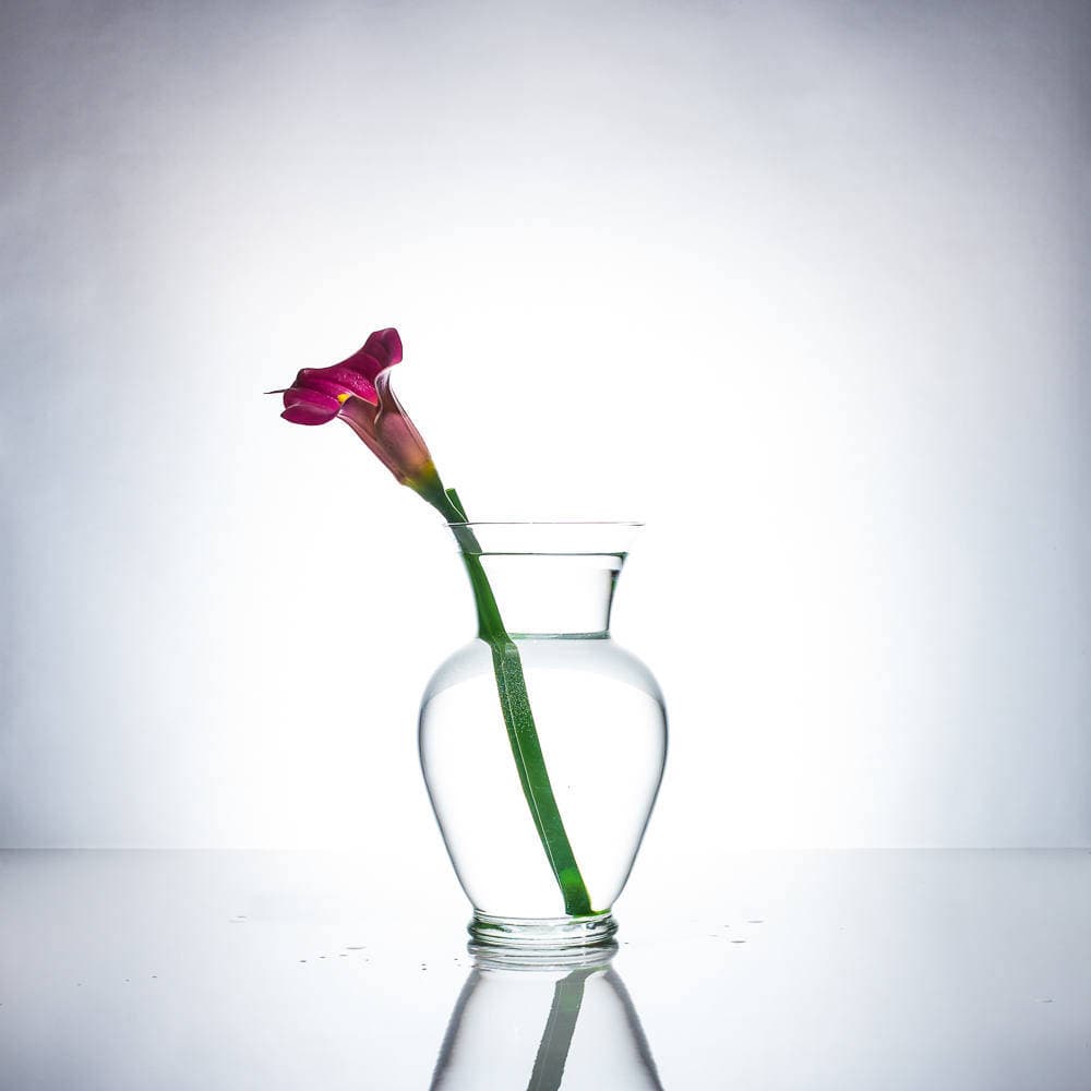 Calla Lily/Green/Purple/Wedding Centerpieces/Home Decor/Faux Flowers/Silk Flowers/Flower Bouquet