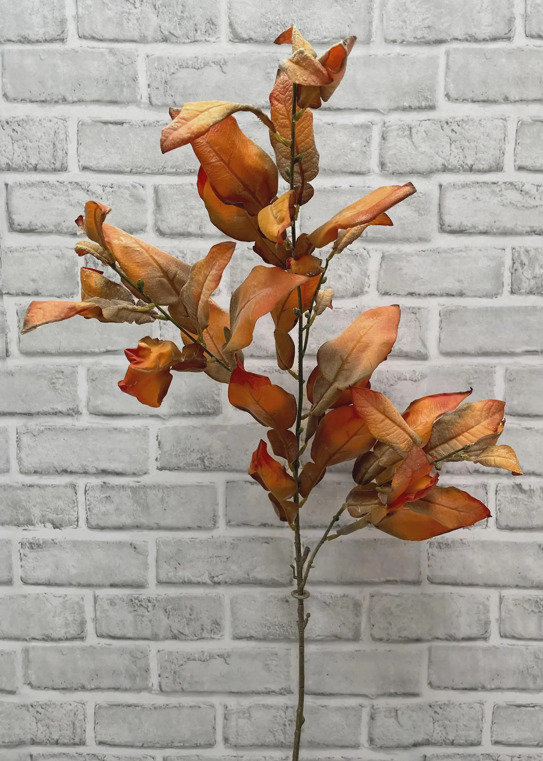 38" Fall Dried look Leaves Spray/Faux Spray/Autumn Decor/Holiday Decor/Fall Decor/Thanksgiving Decor/Wedding Decor