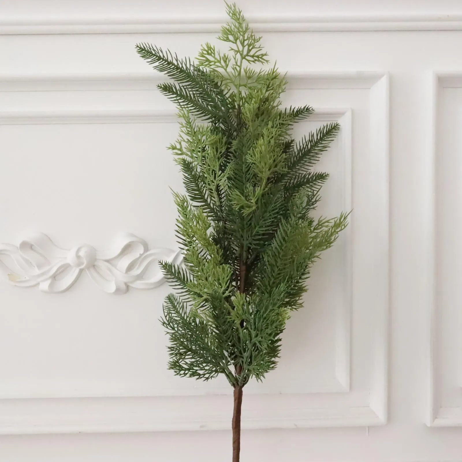 30" Real Touch Cedar and Hemlock Spray/Faux Garlands/Vines/Greenery/Wedding Centerpieces/Home Decor/Faux Vines/Silk Vines/Garlands