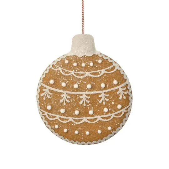 8.5" Felt Gingerbread Ornament/Christmas Tree Ornaments/Tree Topper/Ornaments/Tree Decorations/Xmas Decor/Xmas Tree Decor/Holiday Season