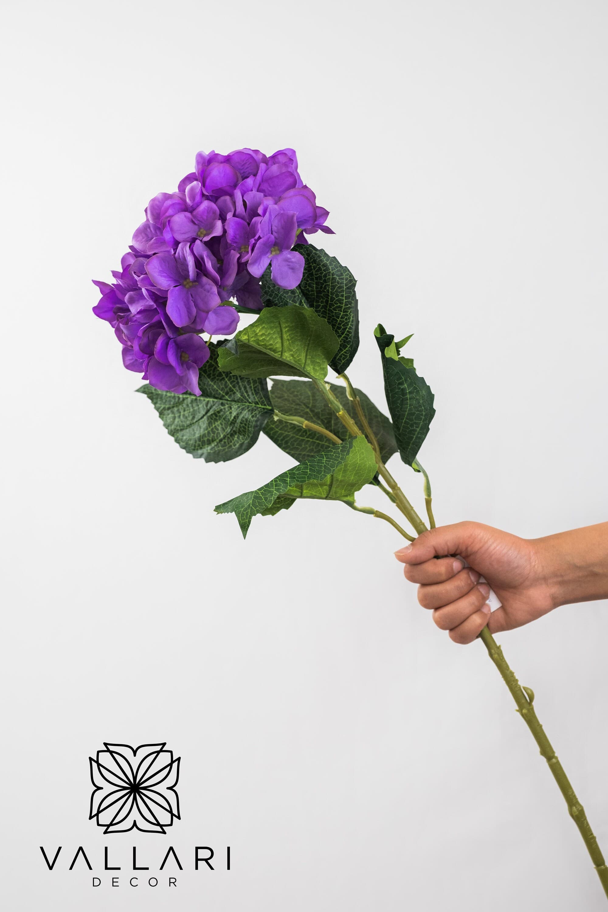 30" PURPLE HYDRANGEA STEM/Floral Wedding/Greenery/Wedding Centerpieces/Home Decor/Faux Vines/Silk Vines/Garlands