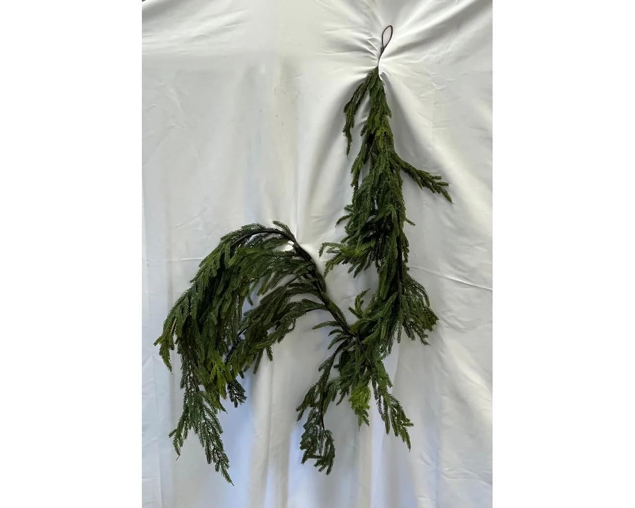 5FT Real Touch Norfolk Dripping Garland/Vines For Wedding/Greenery/Wedding Centerpieces/Home Decor/Faux Vines/Silk Vines/Garlands