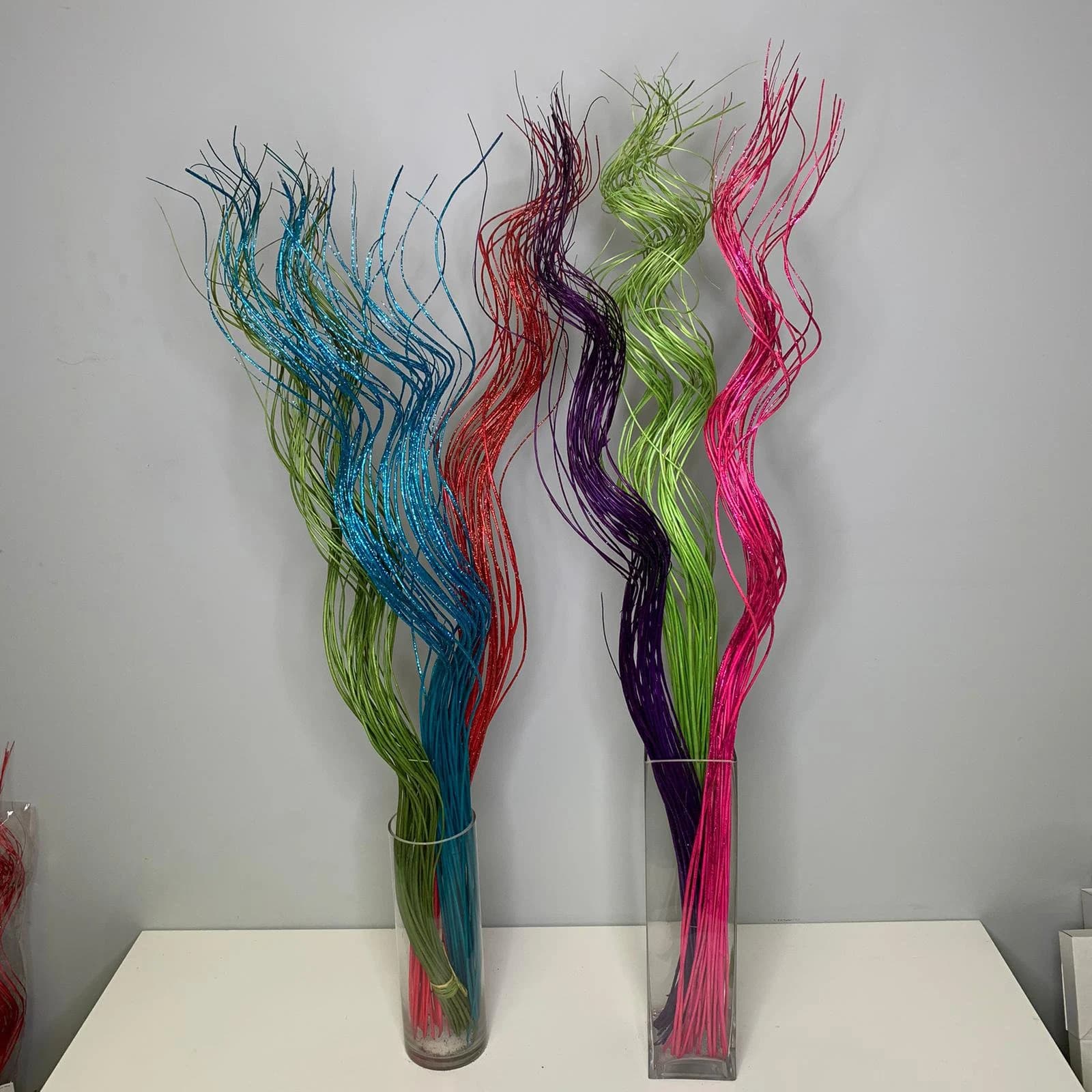 Wavy 43" Twigs/Branches/Centerpiece decor/ Winter wonderland/Decoration Branches/Gold Branches/Glitter Branches/Silver Branches