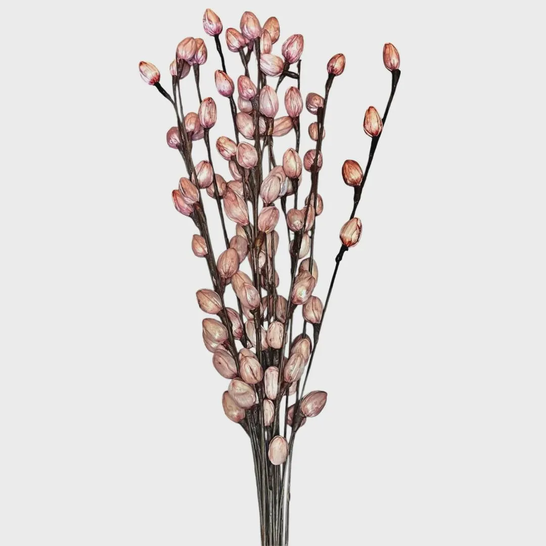 33" Dusty Rose Sola Buds/Wedding Centerpieces/Home Decor/Faux Flowers/Silk Flowers/Spring Wedding/Summer Wedding/Rustic