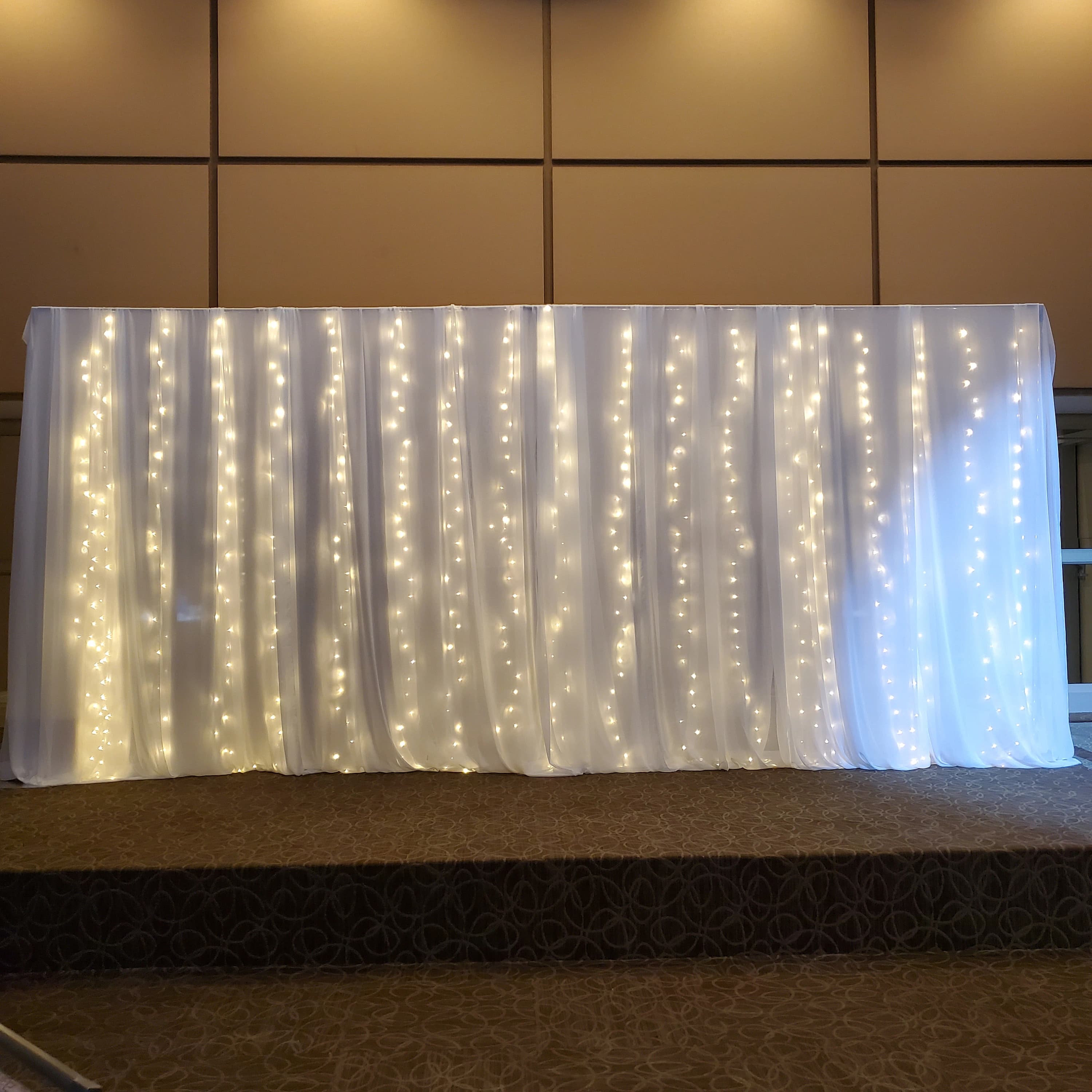 6FT -9.6FT High - 11.9FT-20.1FT Wide PIPE and DRAPE Silver/Extendable Poles/Silver Metal Arch/Wedding Metal Arch/Wedding Silver Backdrop/