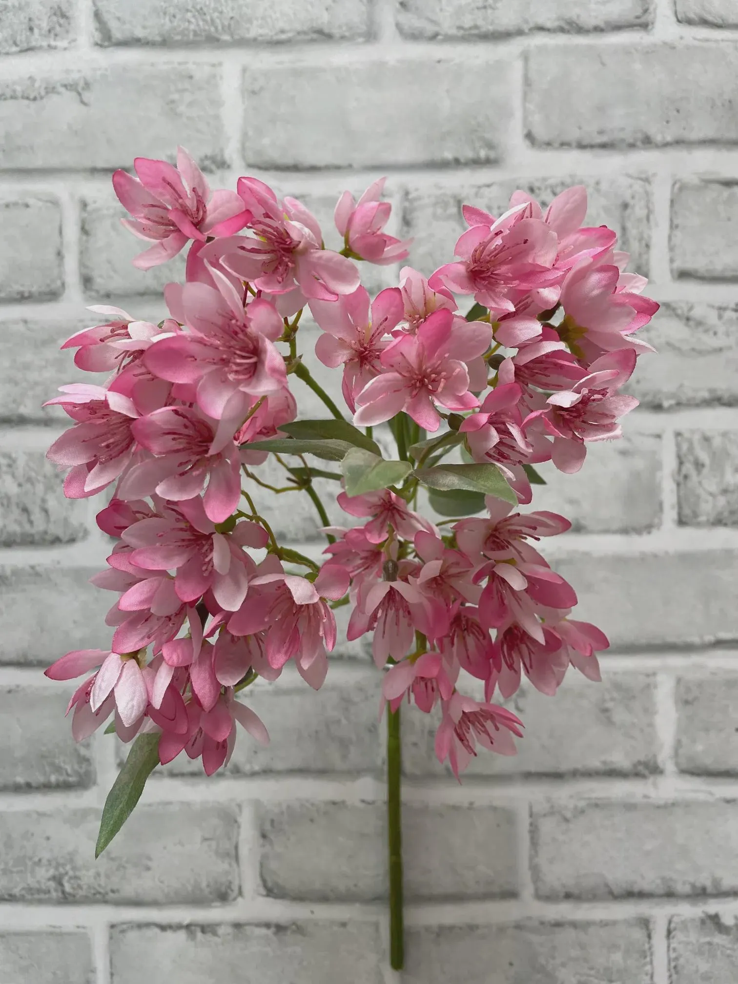 16" Pink Weigela Spray/Artificial Greenery/Holiday Decor/Christmas Decor/Seasonal/Long Garland