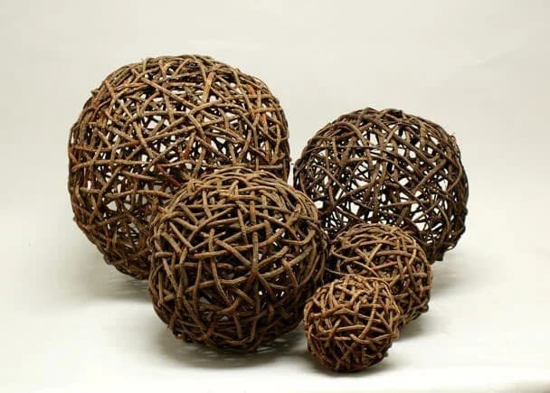 Natural Vine Ball/Decorative Balls/Rustic Decor Ideas/Rustic Ball Filler/Wicker Decoration/Rustic Table Decor/Rustic decor/Vine balls