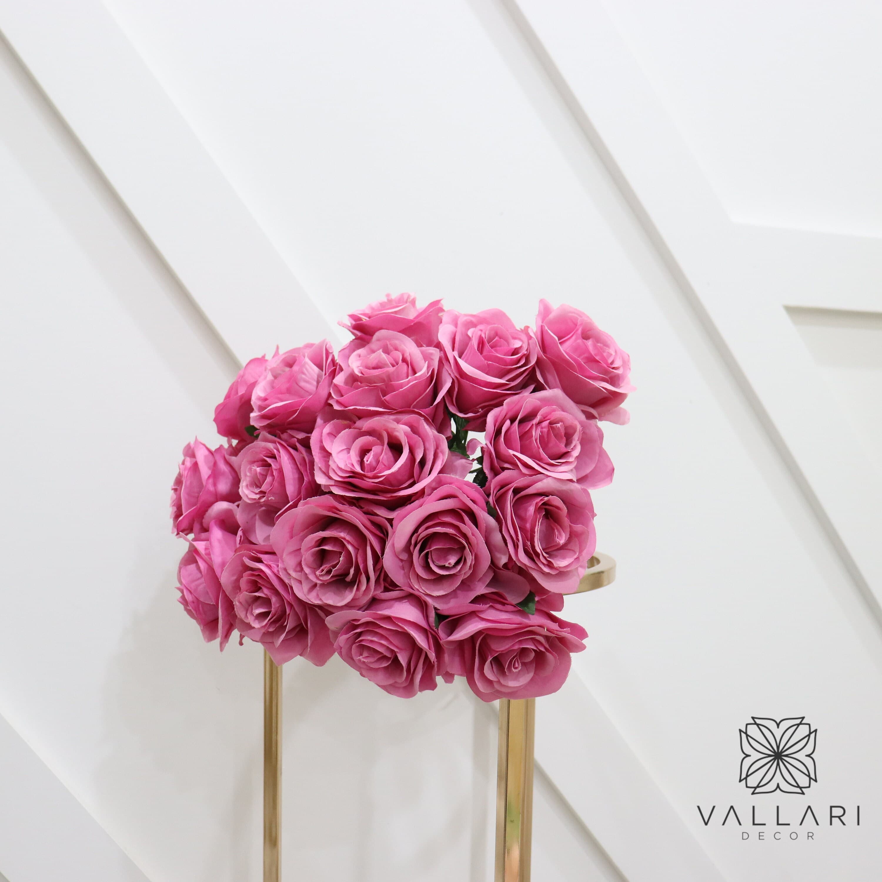 Pink Rose Bush/Violet Rose Bush/Faux Flowers/Mutiple sizes/Aisle decor/ Centerpiece/Home Decor/Yellow Flowers/Roses