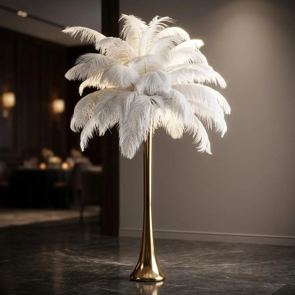 24" Gold Eiffel Tower Ostrich Feather Centerpiece,Gatsby Wedding, Hollywood Centerpiece, Hollywood Glam Party, White Feather Plume Vase Kit