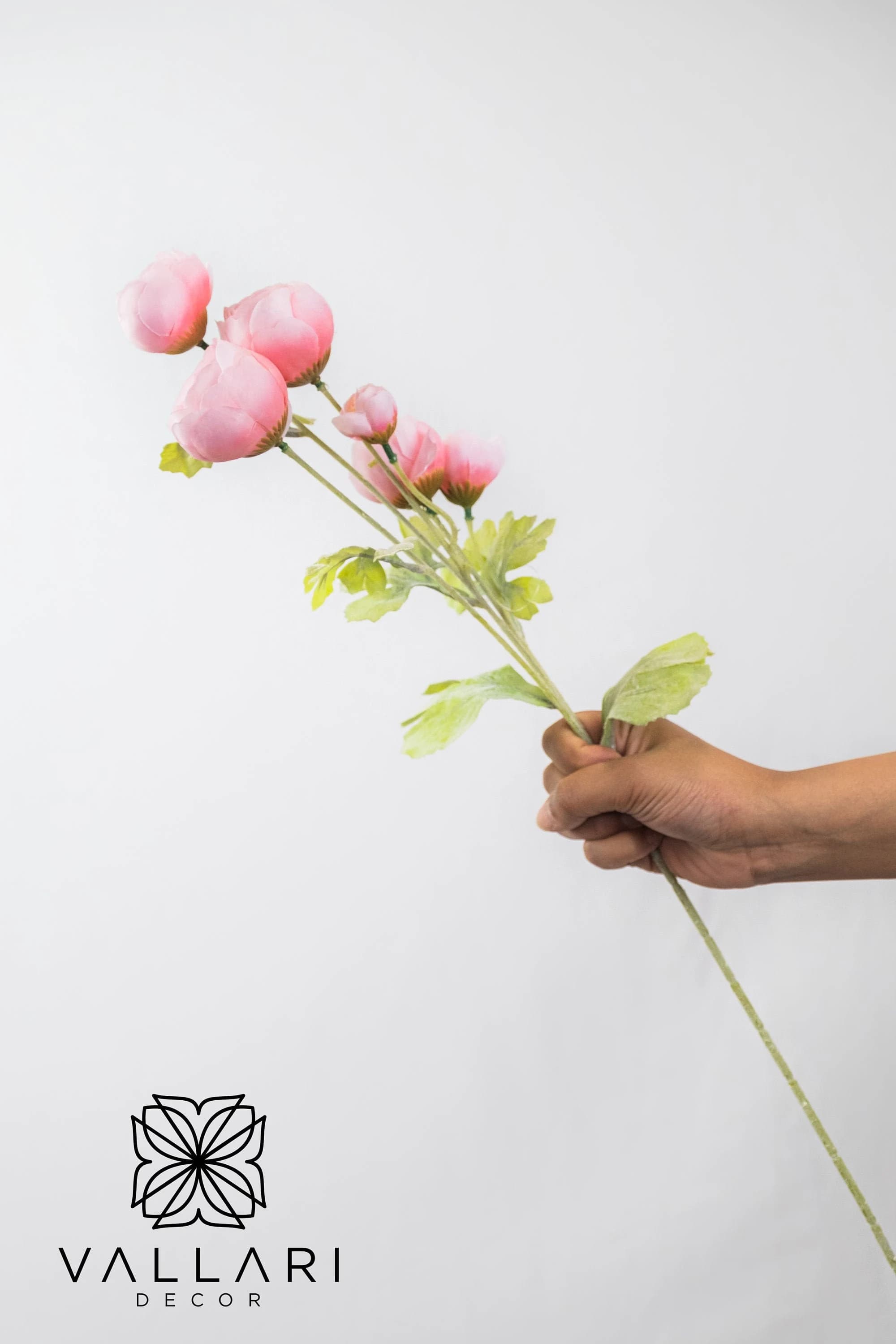 PINK RANUNCULUS SPRAY/Floral Wedding/Greenery/Wedding Centerpieces/Home Decor/Faux Vines/Silk Vines/Garlands