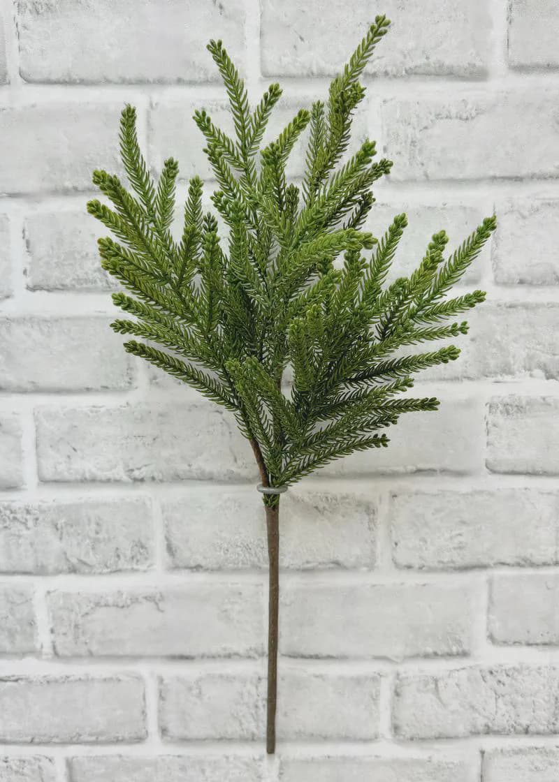 18.5" Fresh Touch Princess Pine Spray/Faux Spray/Autumn Decor/Holiday Decor/Fall Decor/Thanksgiving Decor/Wedding Decor