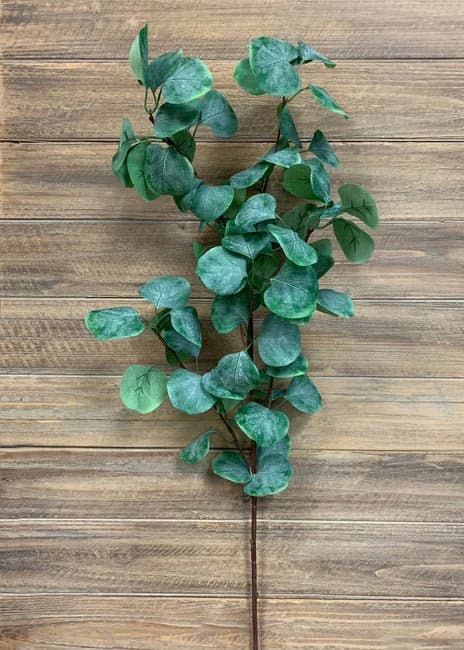 33" Green Eucalyptus Spray/Sprays/Greenery/Succulents/Terrarium Decor/Wedding Centerpieces/Home Decor/Faux Flowers