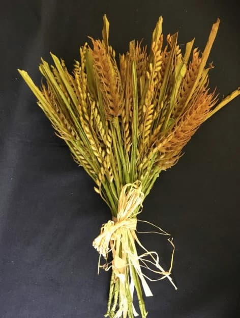 Green Wheat Bundle Spray/Sprays/ Fall Sprays/ Orange/Yellow/Wedding Centerpiece Decor/Faux Flowers/Silk Flowers/Flower Bouquet