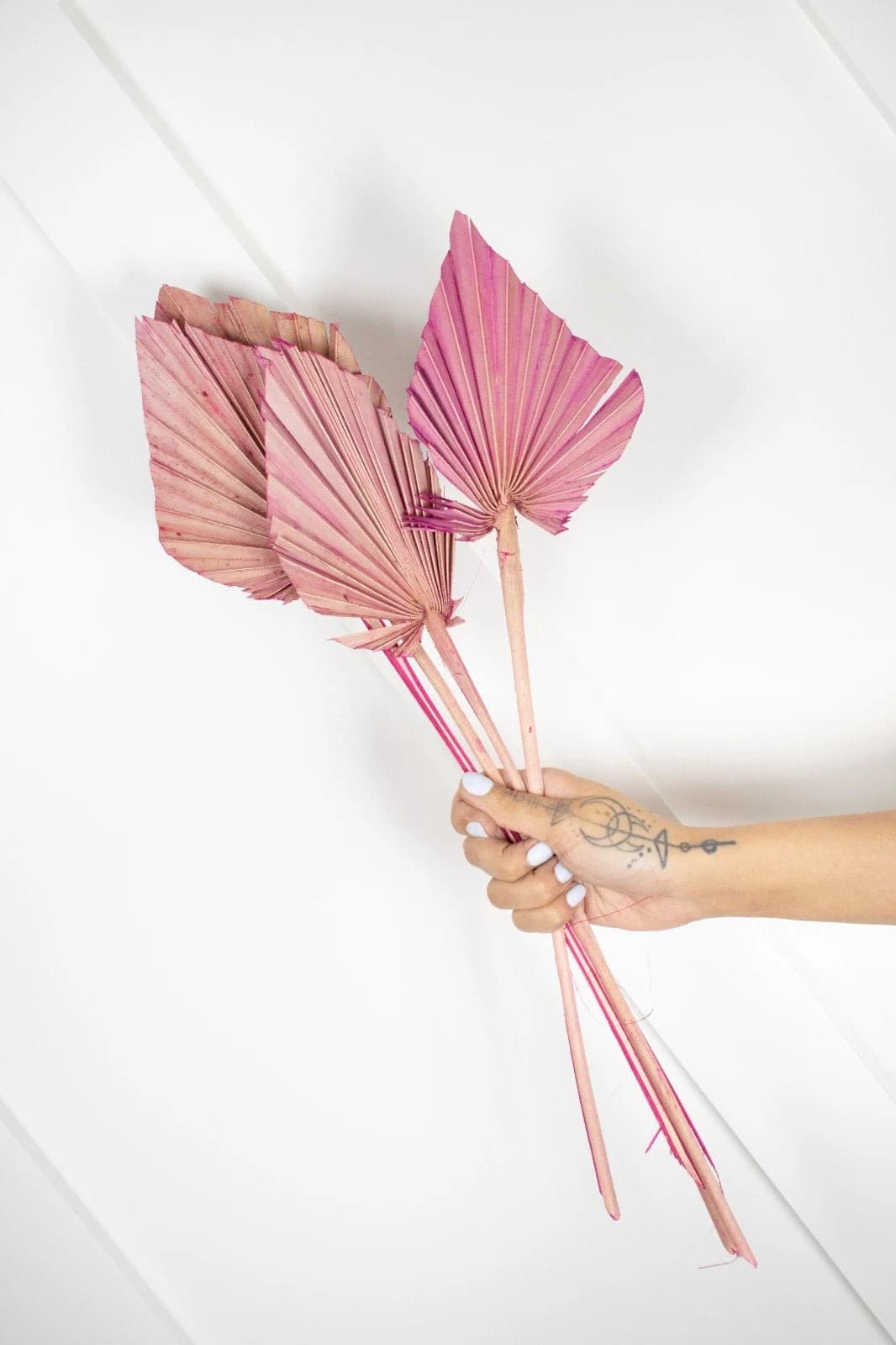 1-6pc Dusty Pink Palm Spears/Grey/ivory Palm /green palm /brown palm/ Home Decor/Vase DecorWedding Decor/Palm Sun/Anahaw/Spears