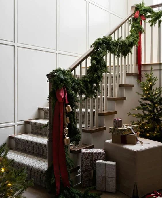 10ft-20ft THICK Bannister Real Touch Cedar Garland/Vines For Wedding/Greenery/Garlands/Staircase garlands/Christmas garlands/HolidayGarland