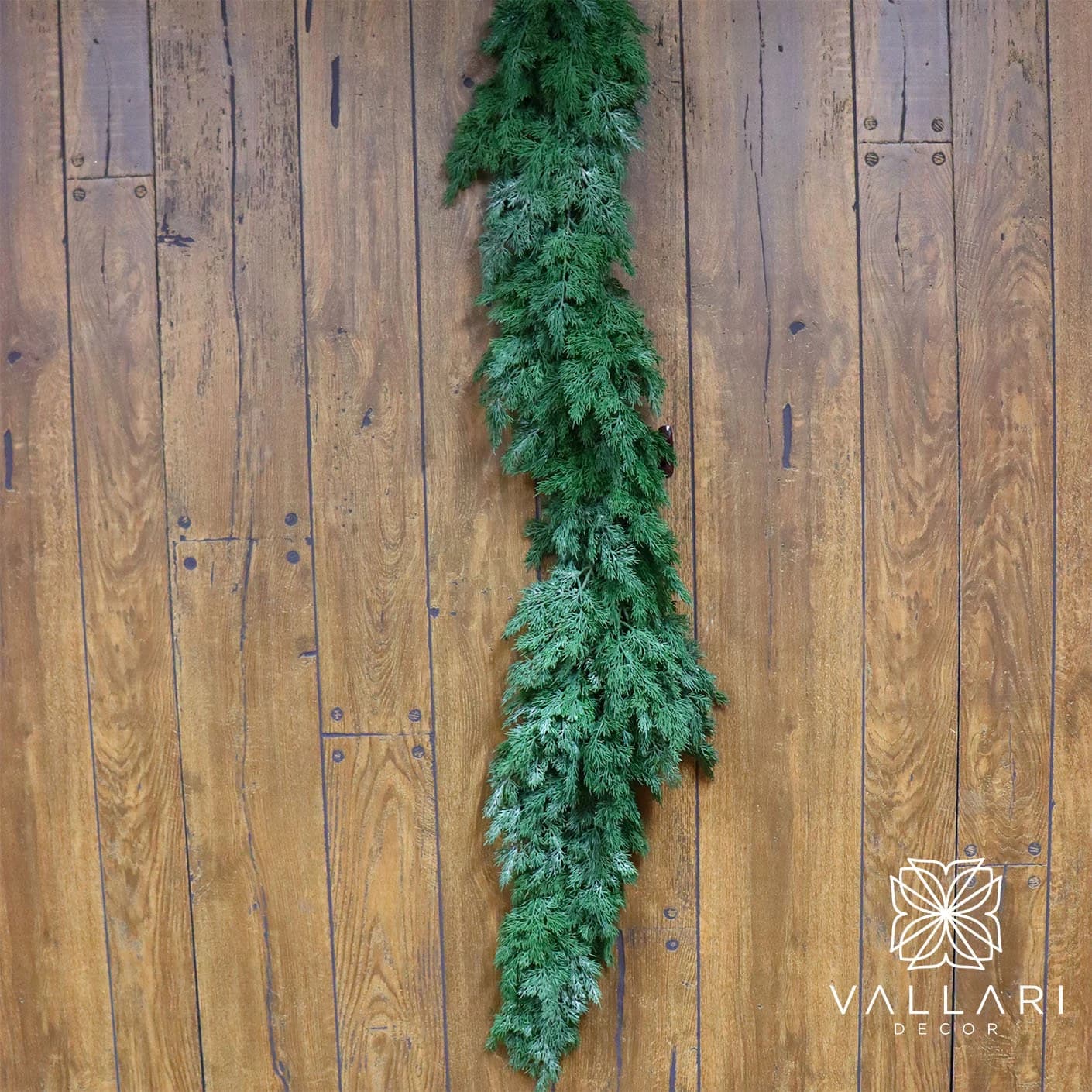 THICK 70" Frosted Green Real Touch Cedar Garland/Vines For Wedding/Greenery/Wedding Centerpieces/Home Decor/Faux Vines/Silk Vines/Garlands