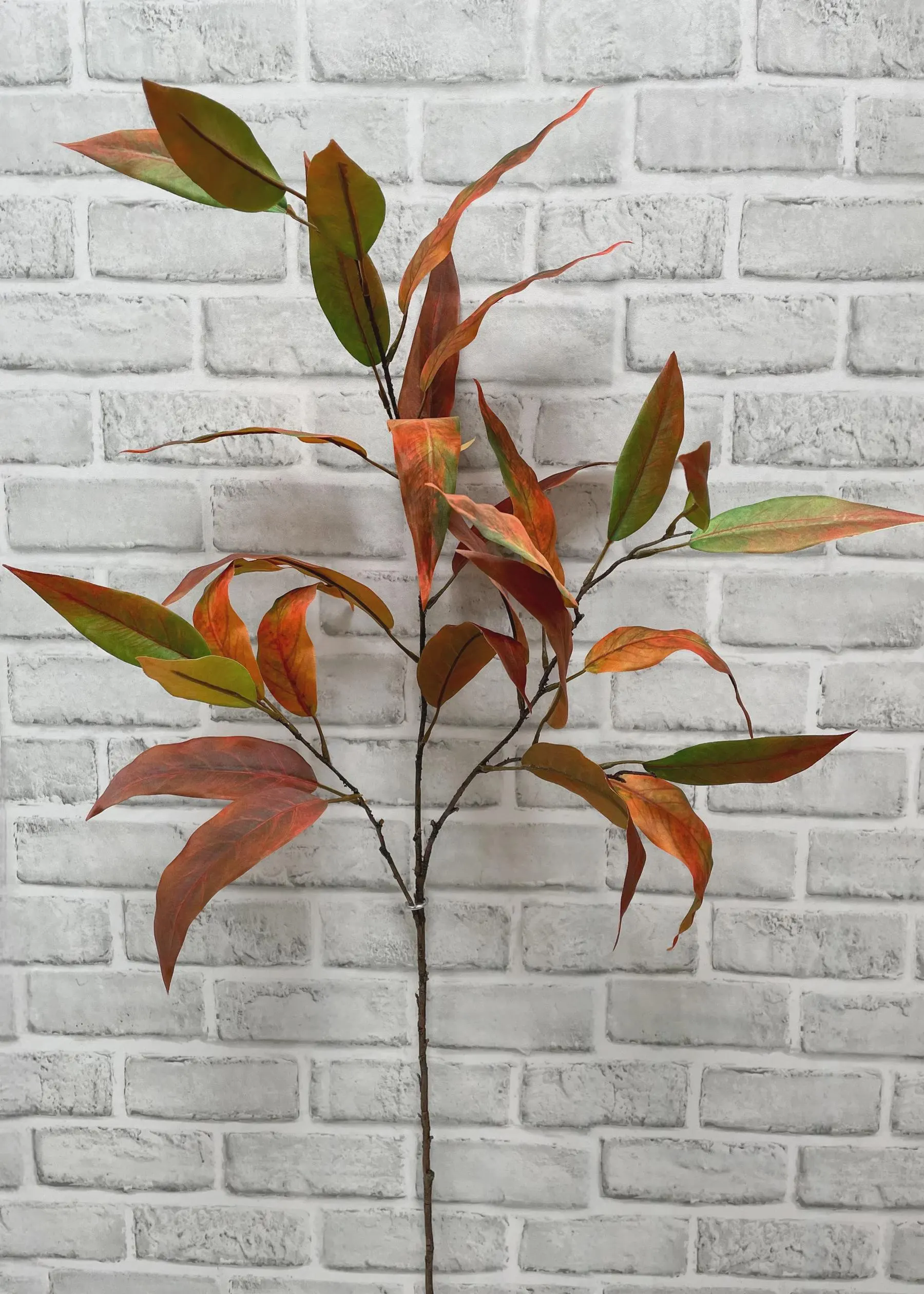 45" Fall Willow Eucalyptus Leaf Spray/Faux Spray/Autumn Decor/Holiday Decor/Fall Decor/Thanksgiving Decor/Wedding Decor