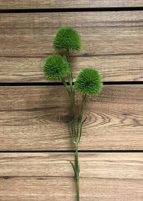 24" Green Allium Bud Spray/Faux Spray/Autumn Decor/Holiday Decor/Fall Decor/Thanksgiving Decor/Wedding Decor
