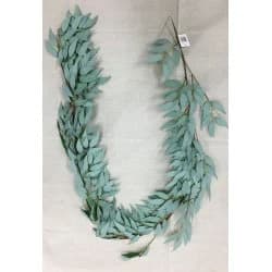 5FT Green Eucalyptus Garland/Green Artificial Garland/Green Garland/Natural Looking Garland/Wedding Decor/Christmas Decor/Event Decor