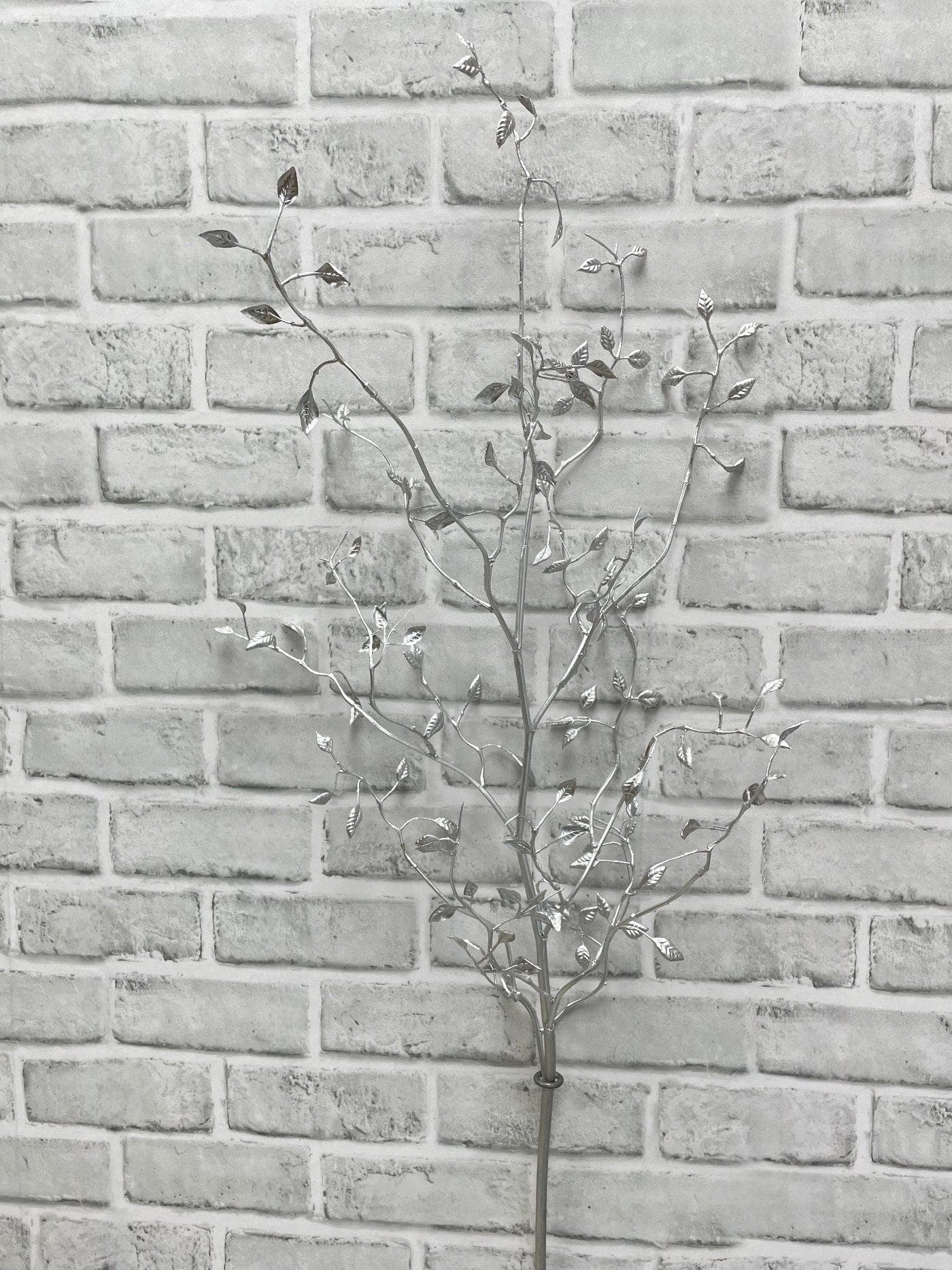 41" Artificial White Pine Needle Spray - Large Frosted Winter Greenery-Elegant Christmas Floral Stem - Luxury Holiday Centerpiece&Home Decor