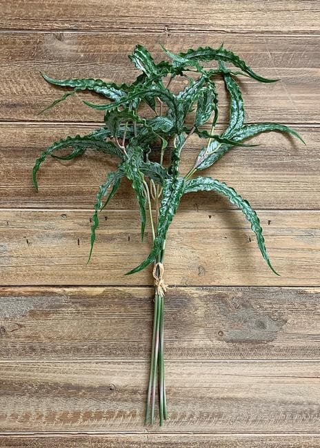 23.5" Fresh Touch Feather Eucalyptus Pick/Faux Spray/Autumn Decor/Holiday Decor/Fall Decor/Thanksgiving Decor/Wedding Decor