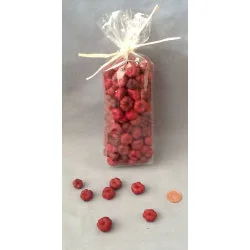 1.5 Oz RED Putka Pods/ Mini Pumpkins/Artificial/ Table Decor/Potpourri/Thanksgiving Decor/Autumn