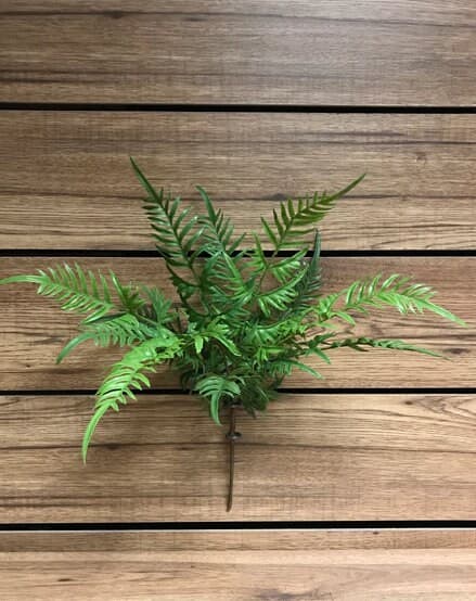 19" Fresh Touch Fern Mixed Bush/Floral Wedding/Greenery/Wedding Centerpieces/Home Decor/Faux Vines/Silk Vines/Garlands
