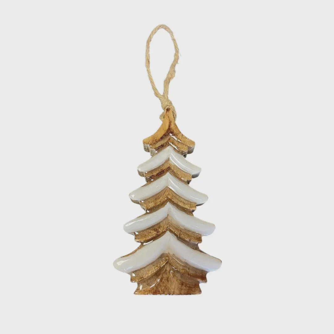 Wooden Hanging Tree Ornament/Christmas Tree Ornaments/Tree Topper/Ornaments/Tree Decorations/Xmas Decor/Xmas Tree Decor/Holiday Season